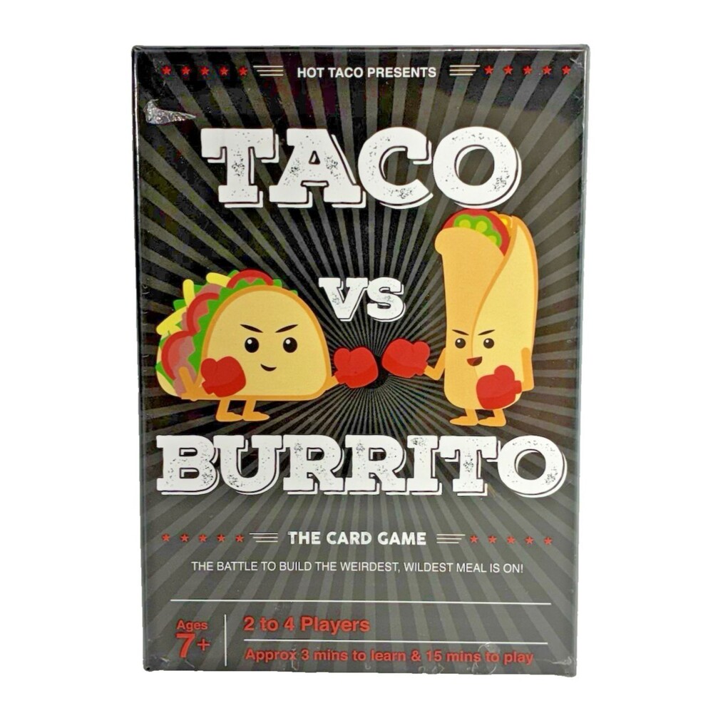 Hot Taco Presents Taco vs. Burrito The Card 2023 Hot Taco New Factory Sealed